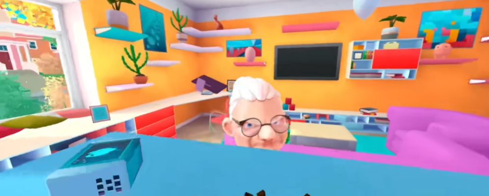 我爱躲喵喵老奶奶小游戏