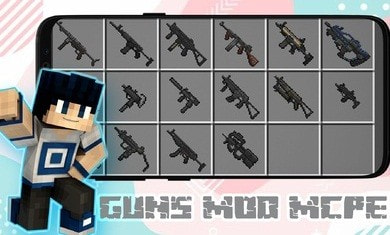 我的世界枪械模组2.0(Guns Mod MCPE)