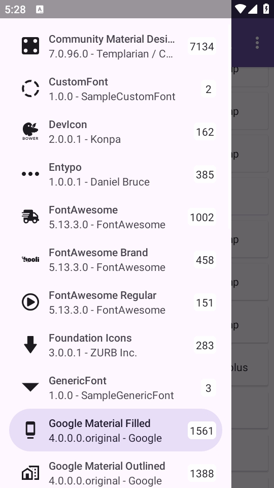 安卓图标库Android Iconics最新版本
