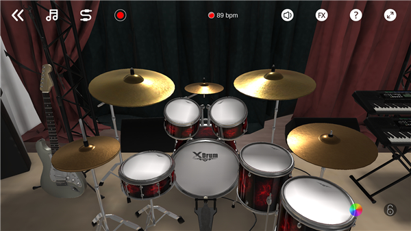 X架子鼓模拟器