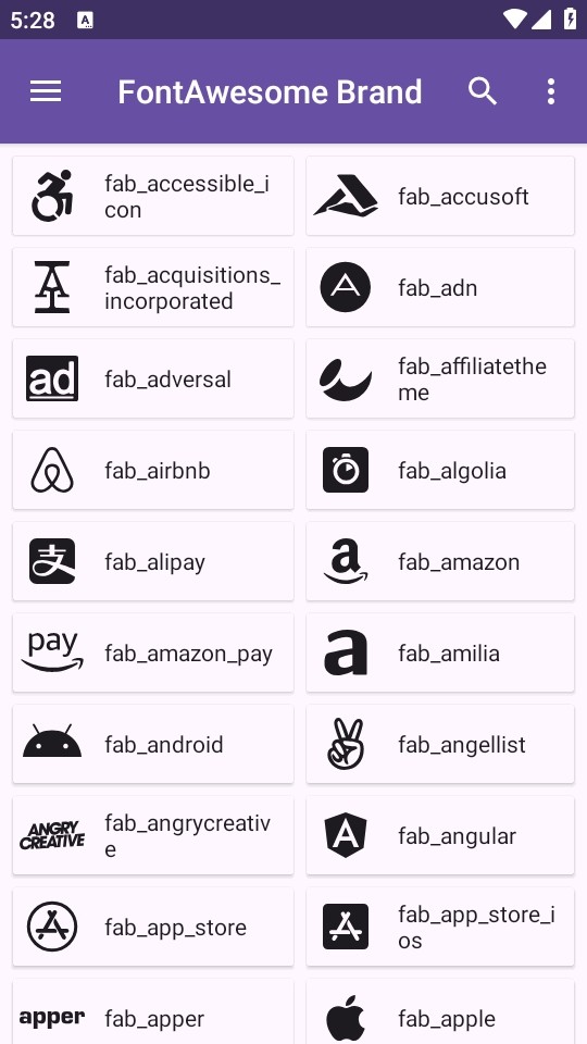 安卓图标库Android Iconics最新版本