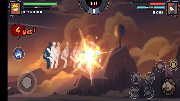 火柴人忍者格斗无限金币钻石版