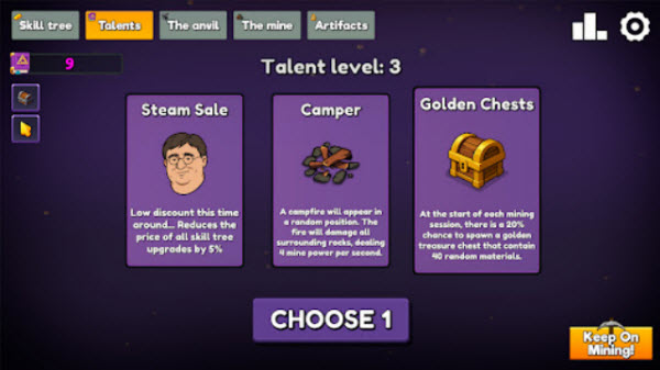 持续挖掘内置菜单版