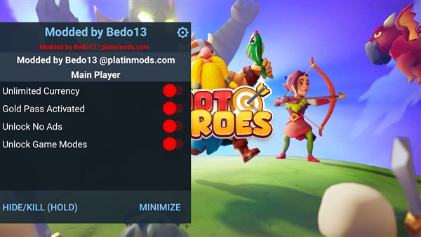 掠夺英雄内置MOD菜单宣传图