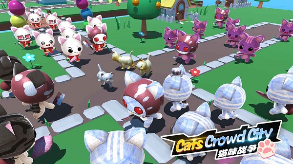 拥挤城市猫猫大作战游戏