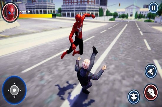 绳索英雄蜘蛛侠游戏