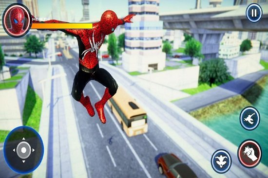 绳索英雄蜘蛛侠游戏