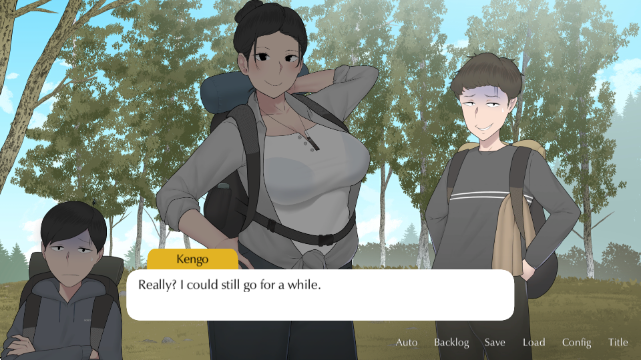 我和朋友陪妈妈去露营拓展版