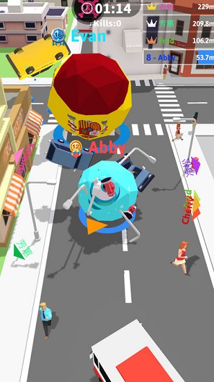 滚动大作战游戏(Big Big Baller)