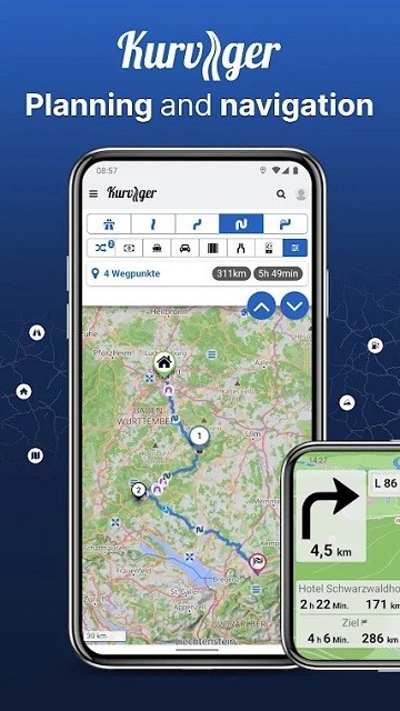 kurviger app