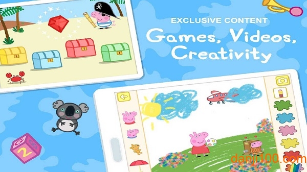 小猪佩奇的世界-儿童学习游戏视频