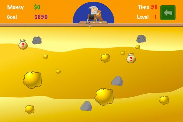 黄金矿工小游戏手机版