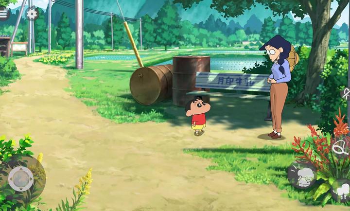 蜡笔小新煤炭镇的小白