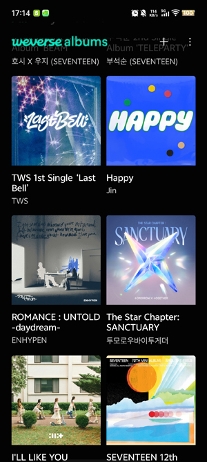 Weverse Albums最新版 Weverse Albums最新版