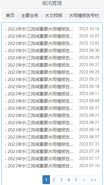 长江水位实时查询app