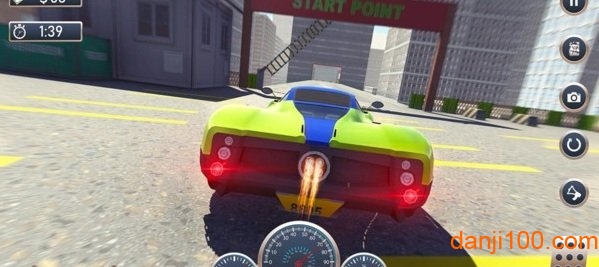 城市屋顶特技赛车手游