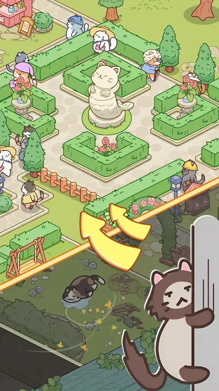 可爱的猫咪大厦(cute cat mansion)