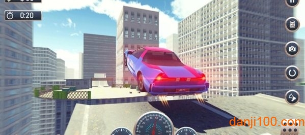 城市屋顶特技赛车手游