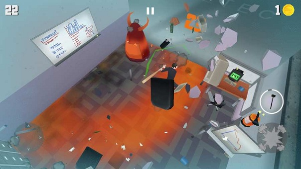 超级粉碎办公室无限金币版