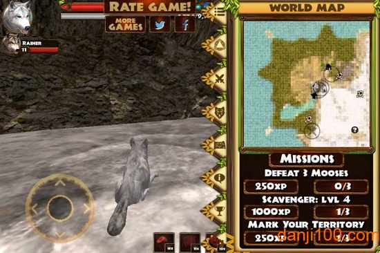 终极野狼模拟器2手游下载