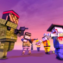 人类大战怪物游戏