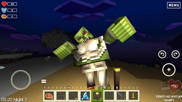 沙盒世界求生游戏