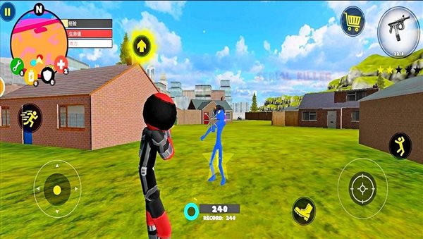 火柴人绳索英雄钢铁