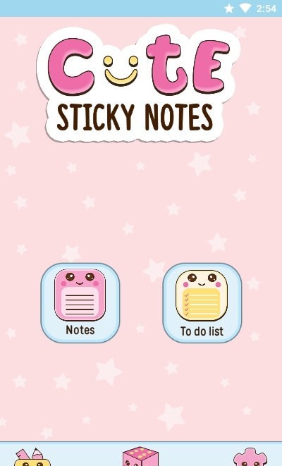 可爱笔记(Cute Sticky Notes Widget)