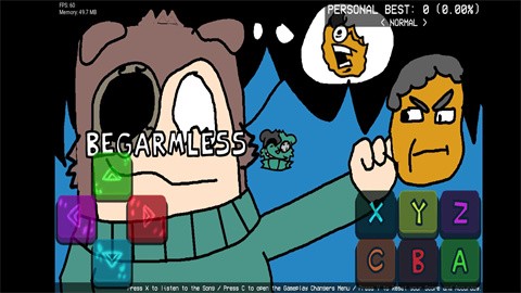 FNF begarmless模组手机版