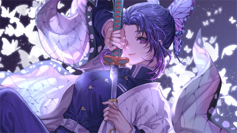 鬼灭之刃蝴蝶忍的假期汉化版