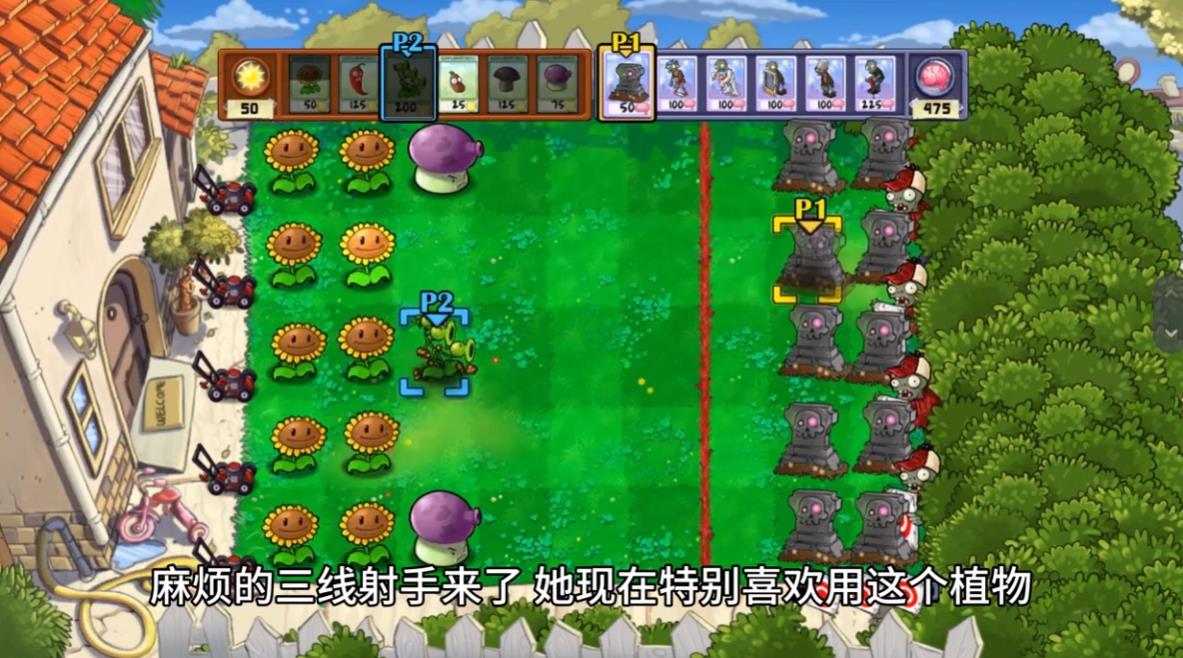 植物大战僵尸双人对战版