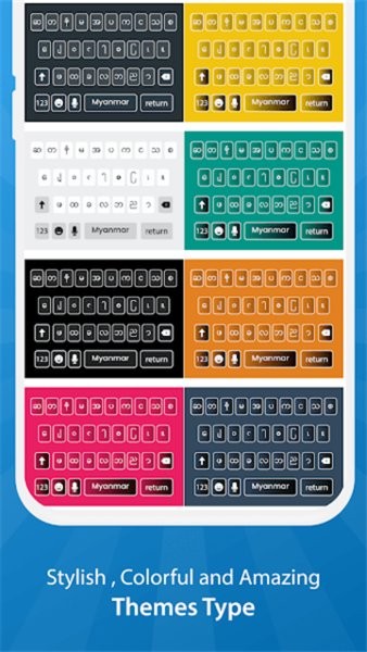 myanmar keyboard宣传图