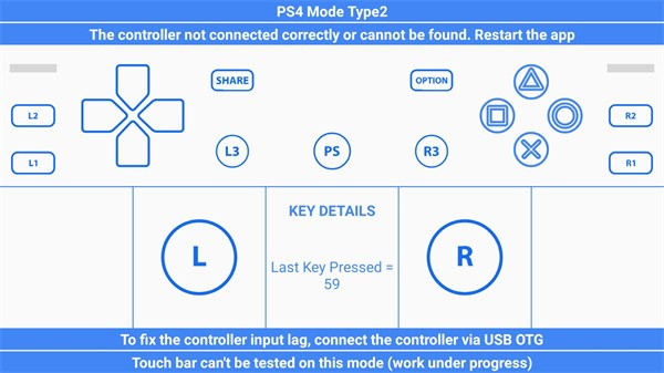 GamePad Tester app