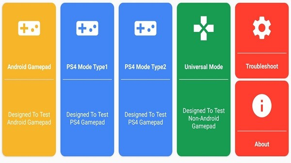 GamePad Tester app