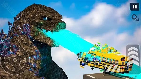 怪物毁灭车祸功能菜单汉化版