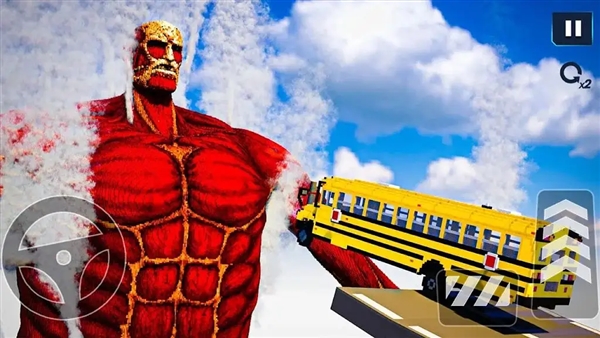 怪物毁灭车祸功能菜单汉化版