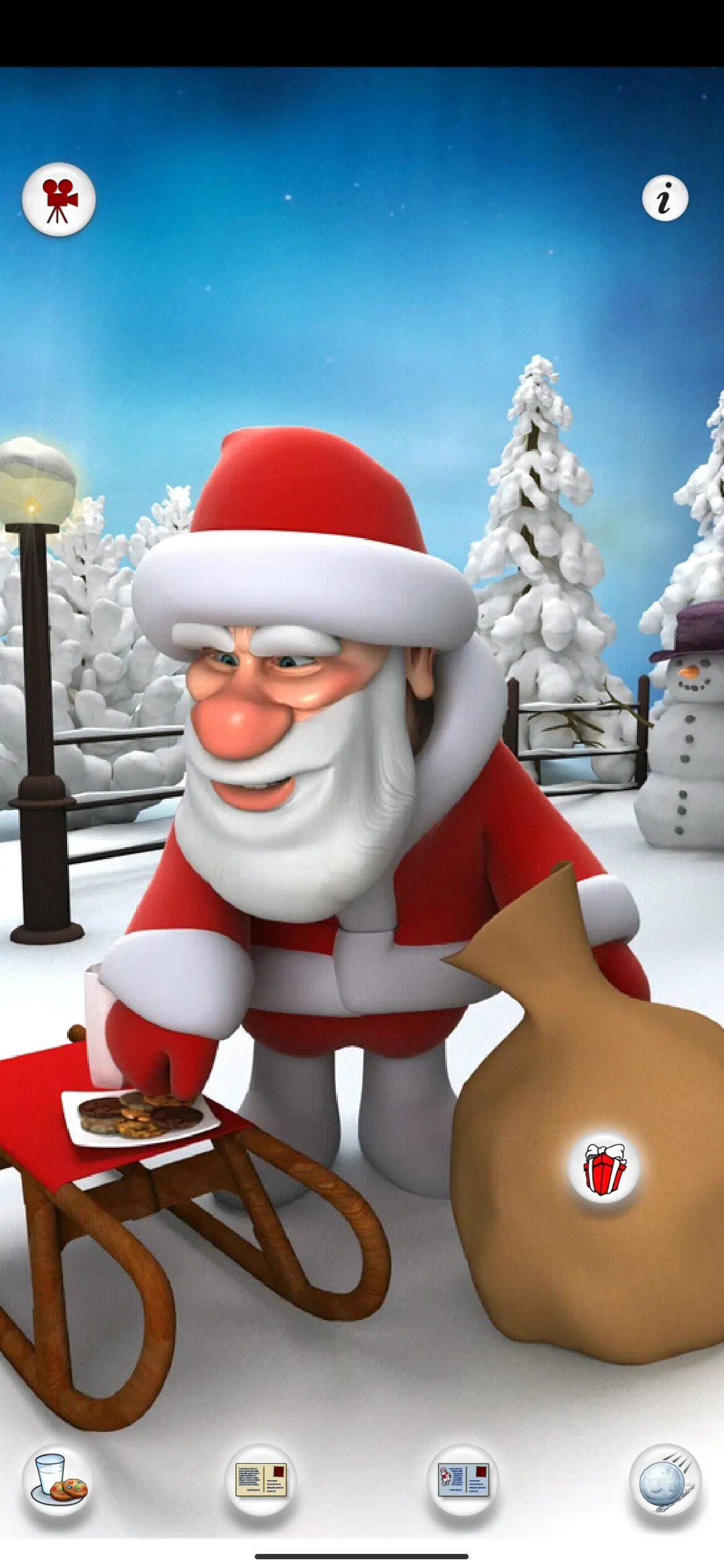 会说话的圣诞老人outfit7