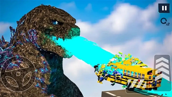 怪物毁灭车祸功能菜单汉化版