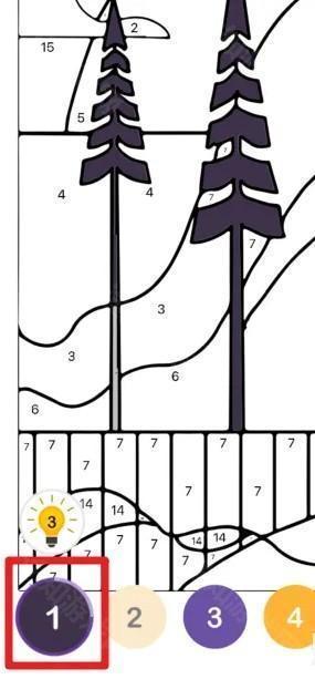 数字填色秘密花园