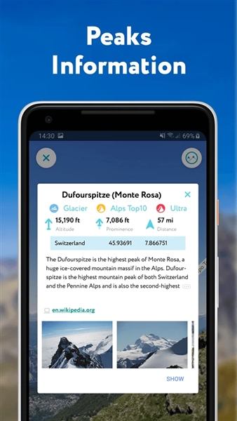 PeakVisor付费解锁版