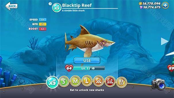 饥饿鲨世界国际服内置菜单