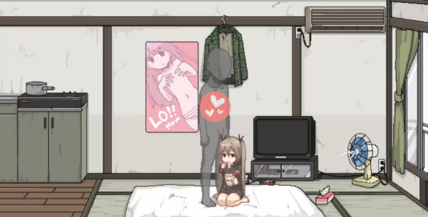 每天和家里蹲妹妹一起的生活