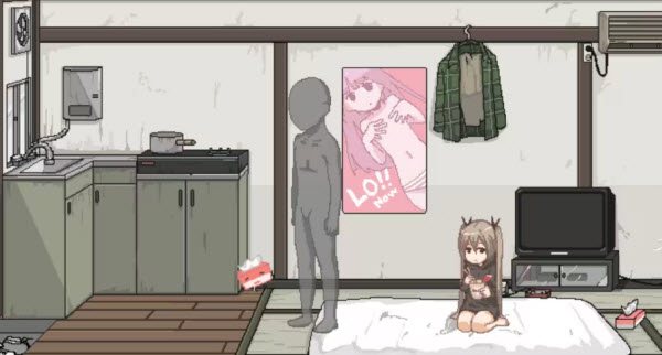 每天和家里蹲妹妹一起的生活