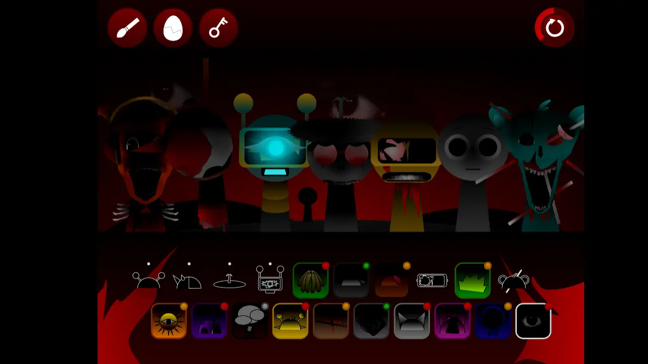 节奏盒子sprunki恐怖版本