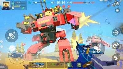 方块世界吃鸡挑战沙盒手游