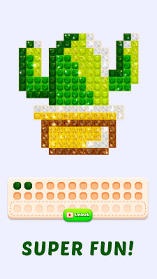 jewel coloring拼豆游戏宣传图