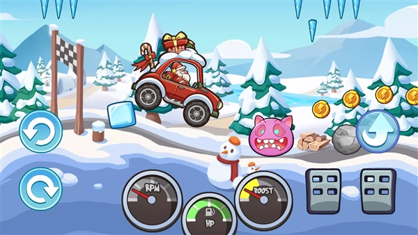 山坡赛车破解版内置菜单