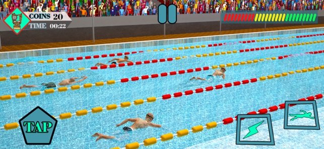 夏季运动游泳比赛全新版