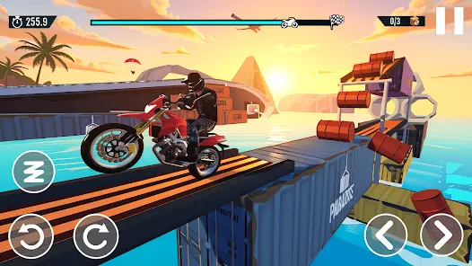 交通特技越野摩托车赛无限金币版