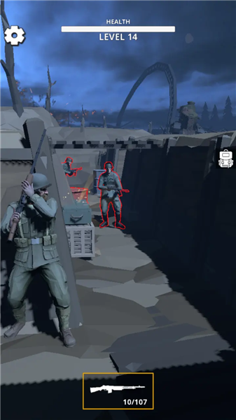 永不停歇的世界大战先锋无限金币版